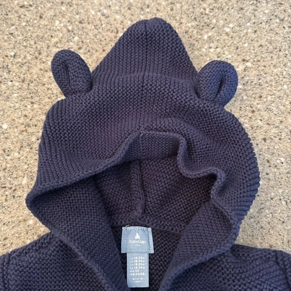 GAP Baby Bear Cardigan Sweater